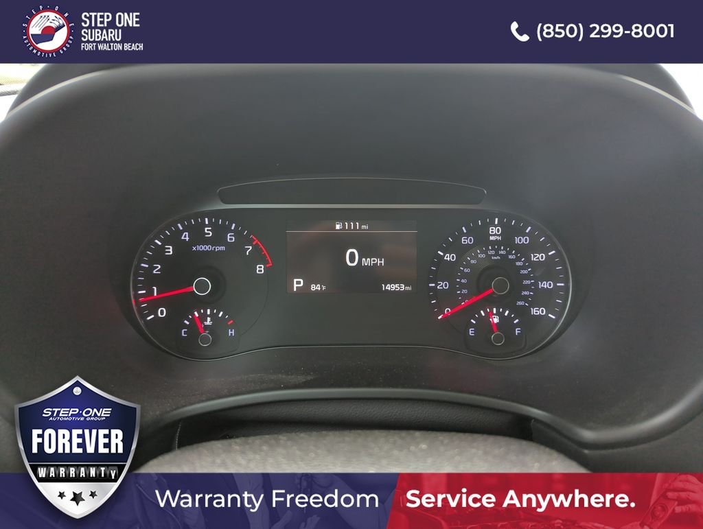 Used 2021 Blue Kia Turbo image 39