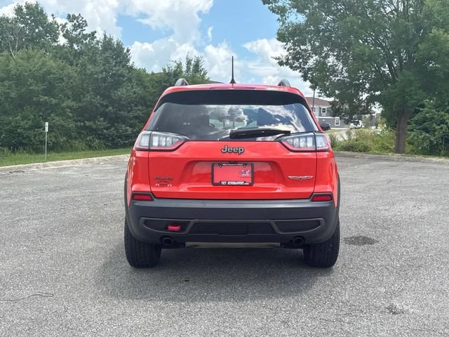 Used 2021 Orange Jeep Trailhawk image 6