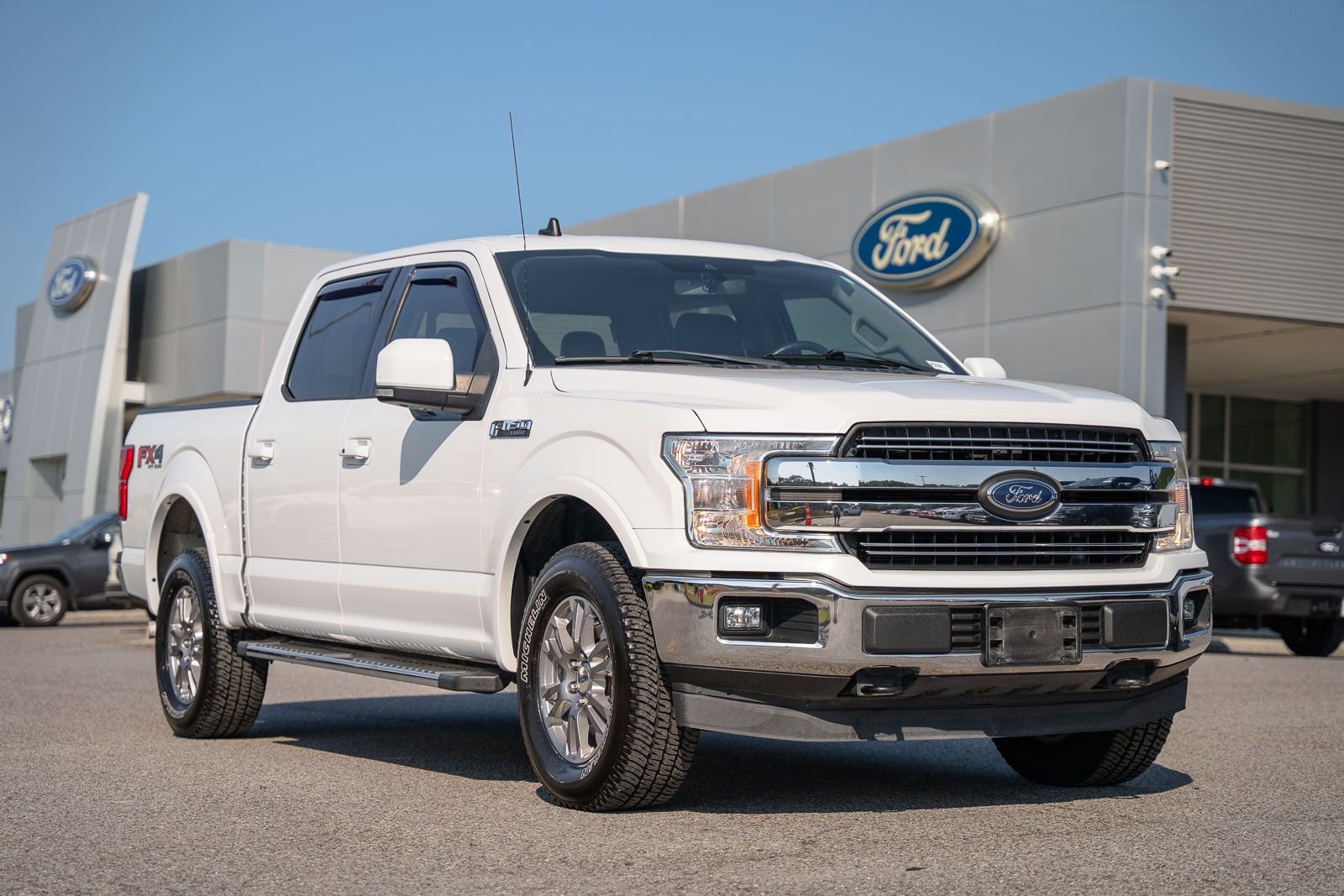Certified Used 2020 White Ford Lariat image 1