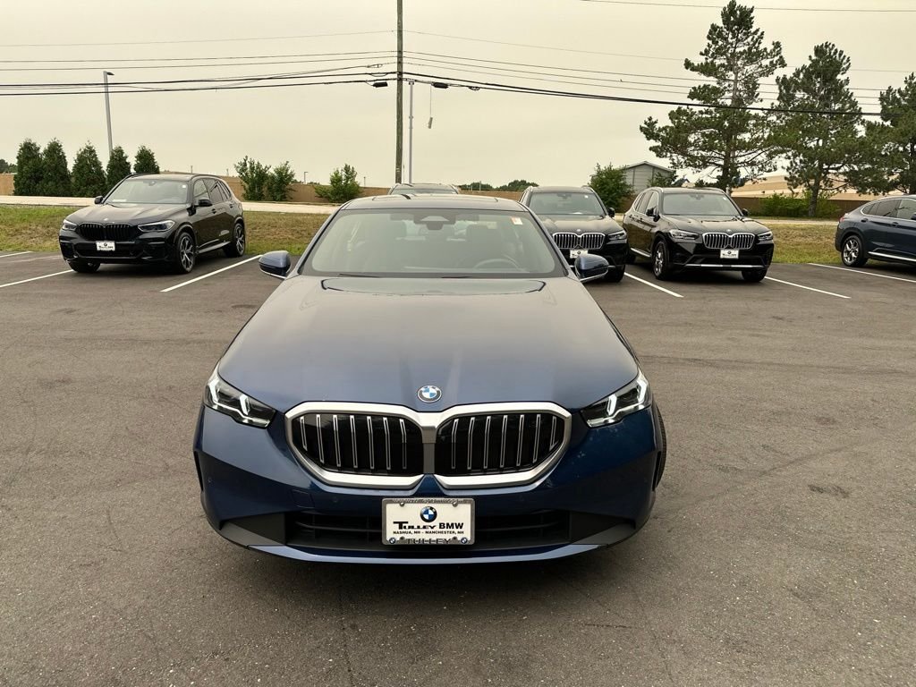 Certified Used 2024 Phytonic Blue Metallic BMW 540i xDrive image 2