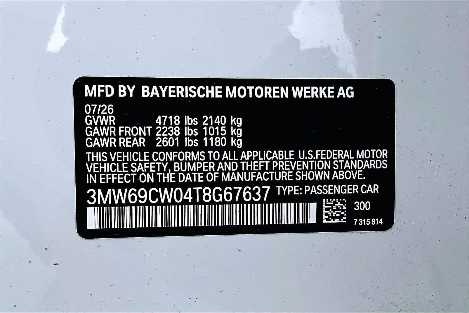 Used 2026 Alpine White BMW 330i NA image 19
