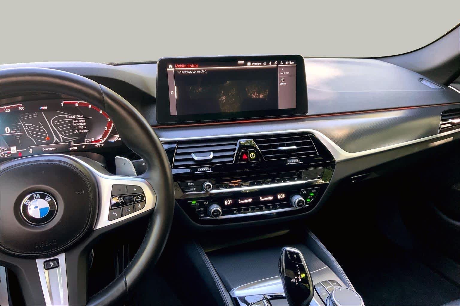 Used 2023 Carbon Black Metallic BMW 530i xDrive image 6