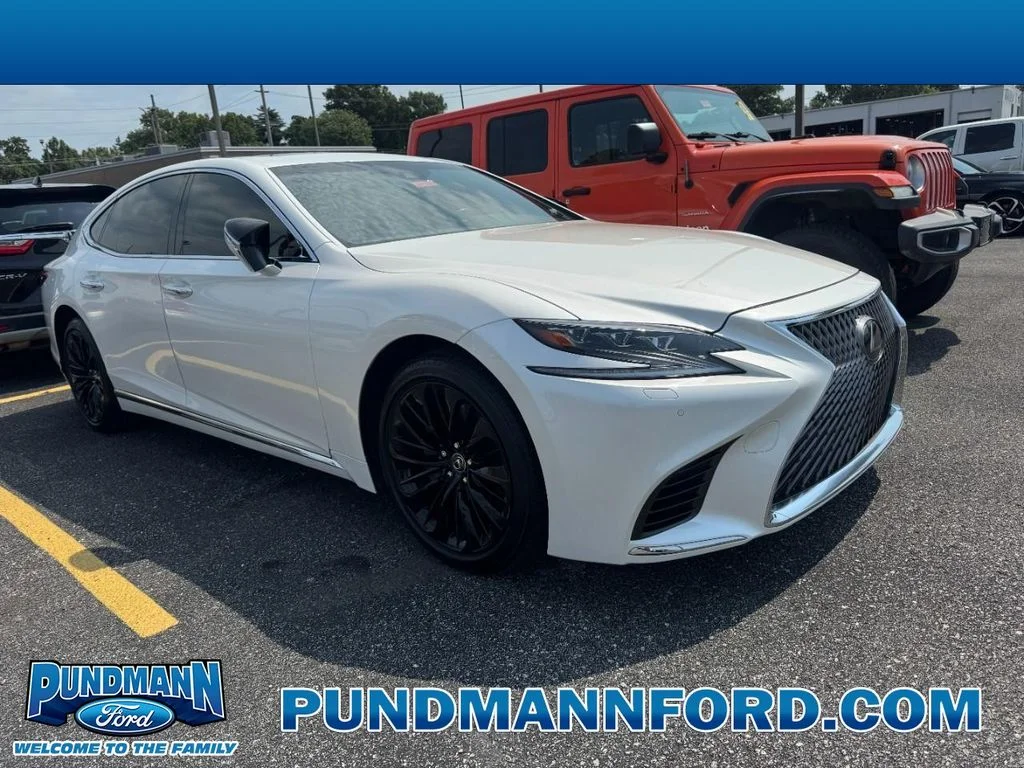 Used 2018 Ultra White Lexus 500 Base image 1
