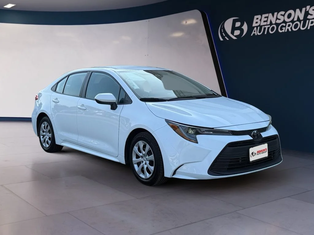 Used 2024 White Toyota LE image 7