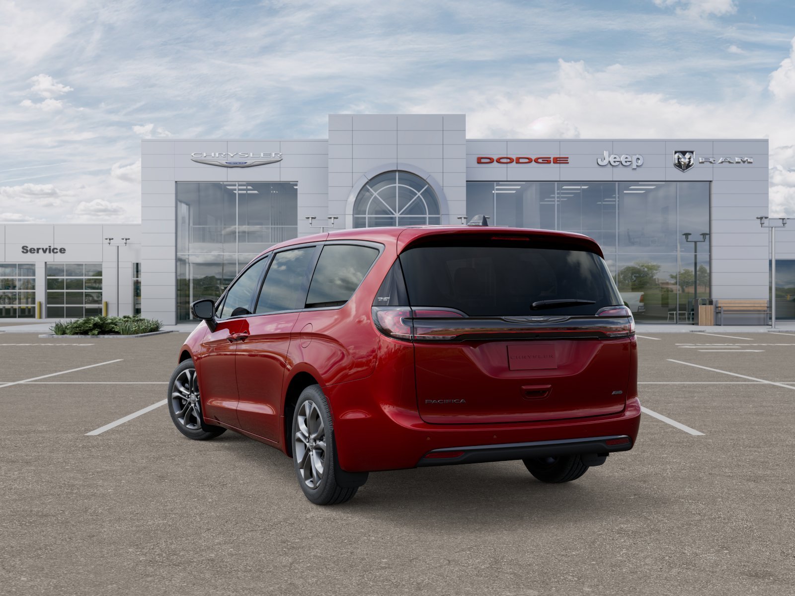 New 2026 Red Hot Pearl-Coat Exterior Paint Chrysler Select image 29