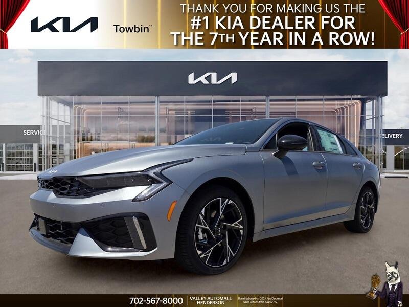 New 2026 Steel Matte Gray Kia GT-Line FWD image 1