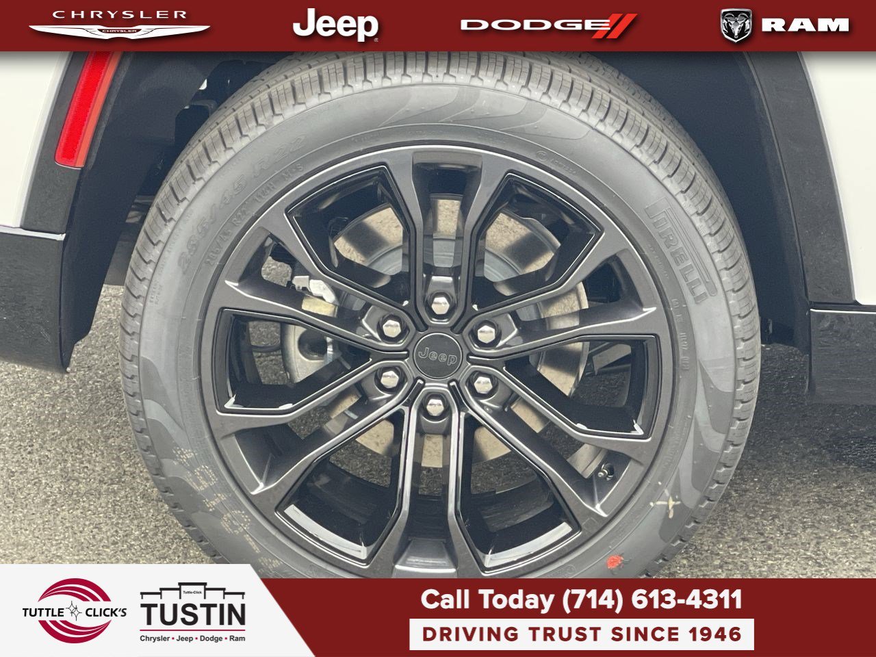 New 2026 Bright White Clearcoat Jeep Summit Obsidian image 11