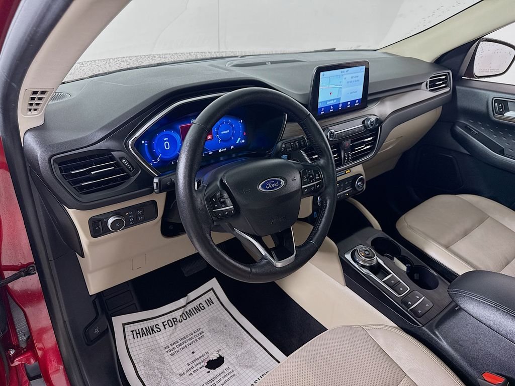 Used 2020 Rapid Red Metallic Tinted Clearcoat Ford Titanium image 14
