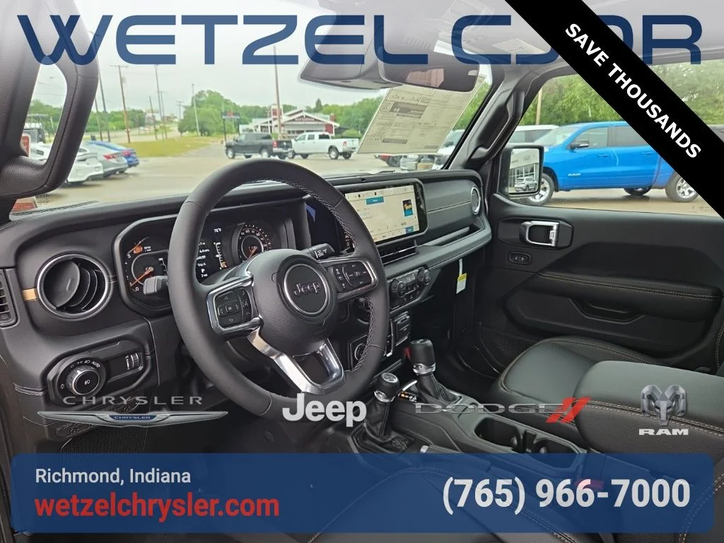 New 2025 Gray Jeep Sahara image 13