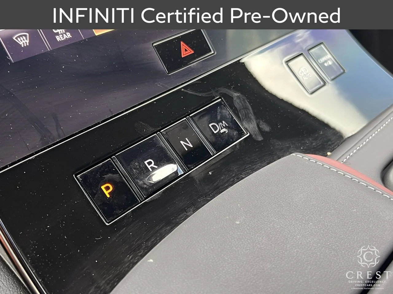 Certified Used 2026 Radiant White Black Obsidian INFINITI AUTOGRAPH image 20