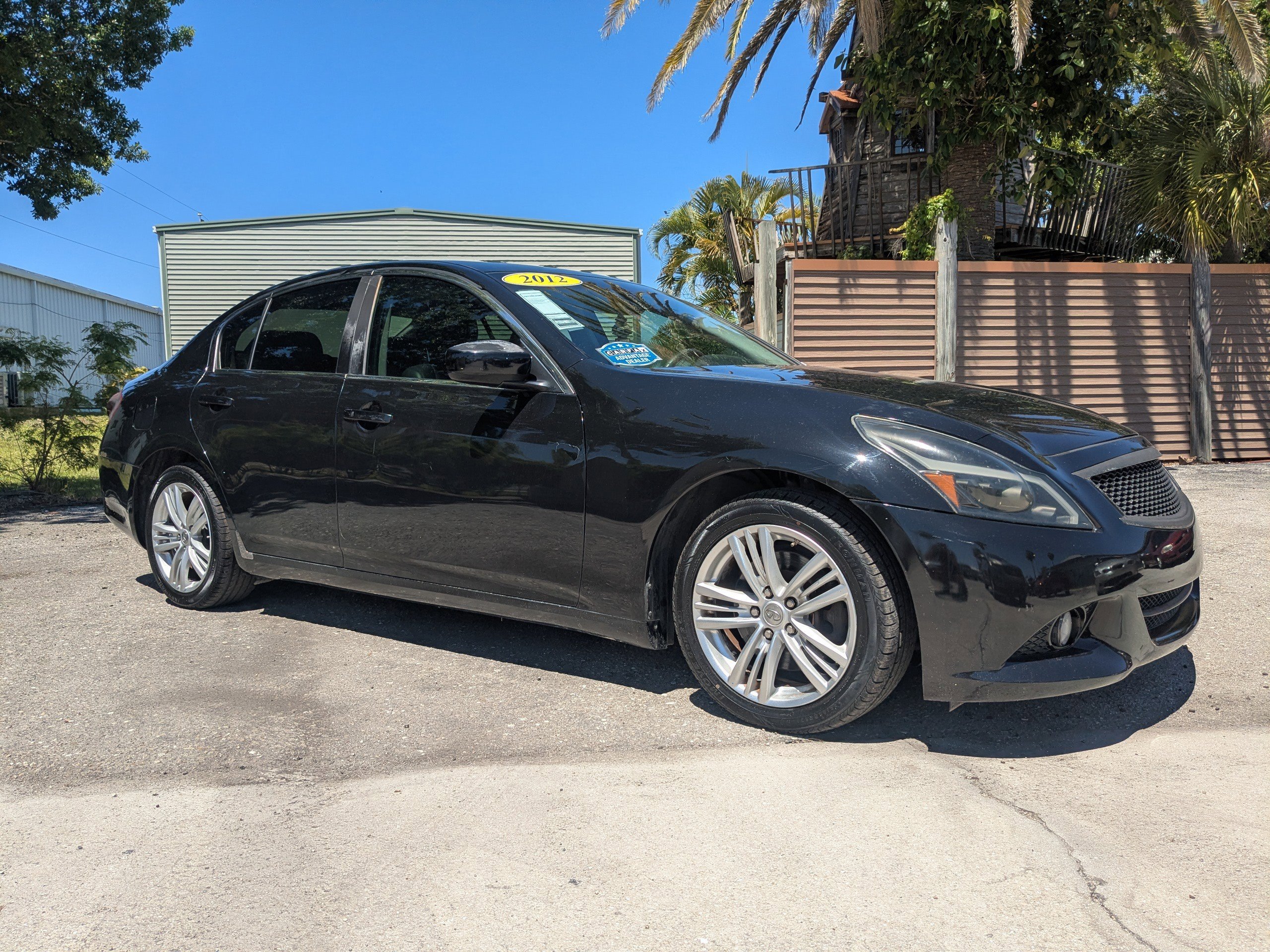 Used 2012 INFINITI G Sedan 37 Journey with VIN JN1CV6AP8CM628160 for sale in LaBelle, FL