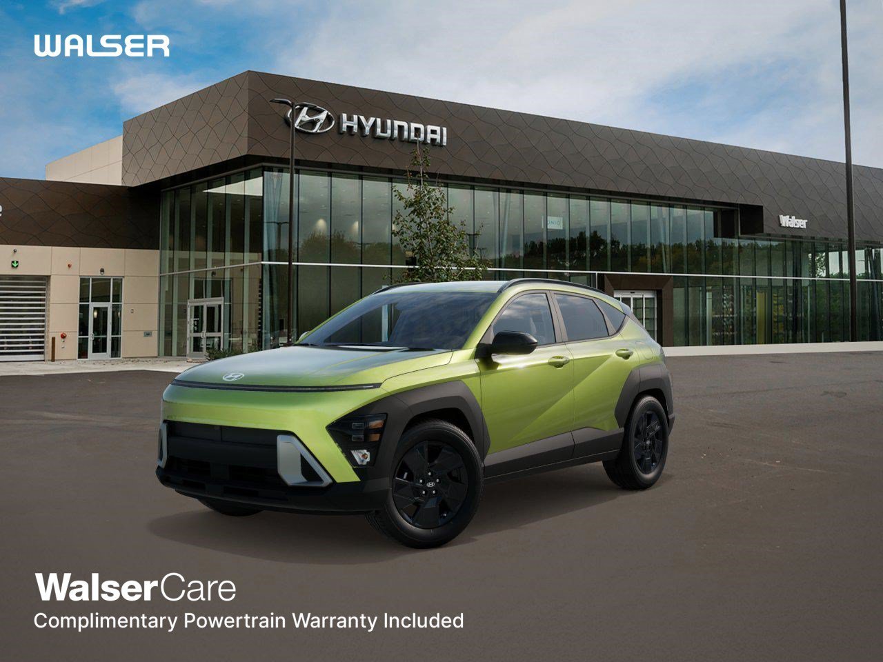New 2027 Neoteric Yellow Hyundai SEL Sport AWD image 1