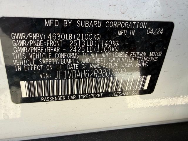 2024 Subaru WRX Premium - Photo 44