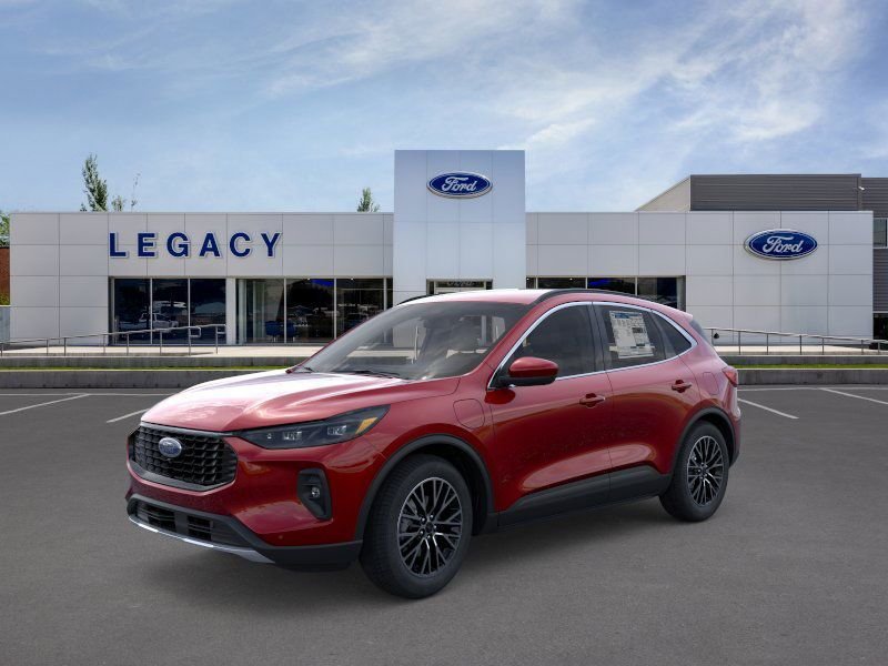 New 2025 Rapid Red Metallic Tinted Clearcoat Ford Plug-in Hybrid image 2