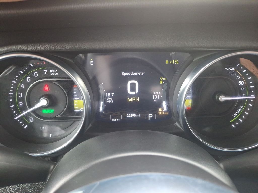 Used 2023 Gray Jeep Sahara 4xe image 10