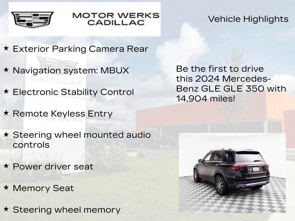 Used 2024 Black Mercedes-Benz GLE 350 image 13