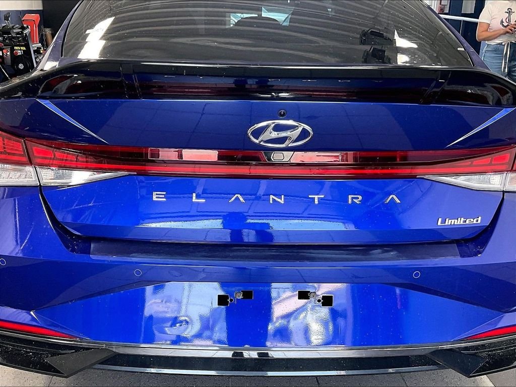 Used 2023 Blue Hyundai Limited image 29