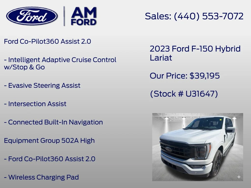 Certified Used 2023 Avalanche Ford Lariat image 8