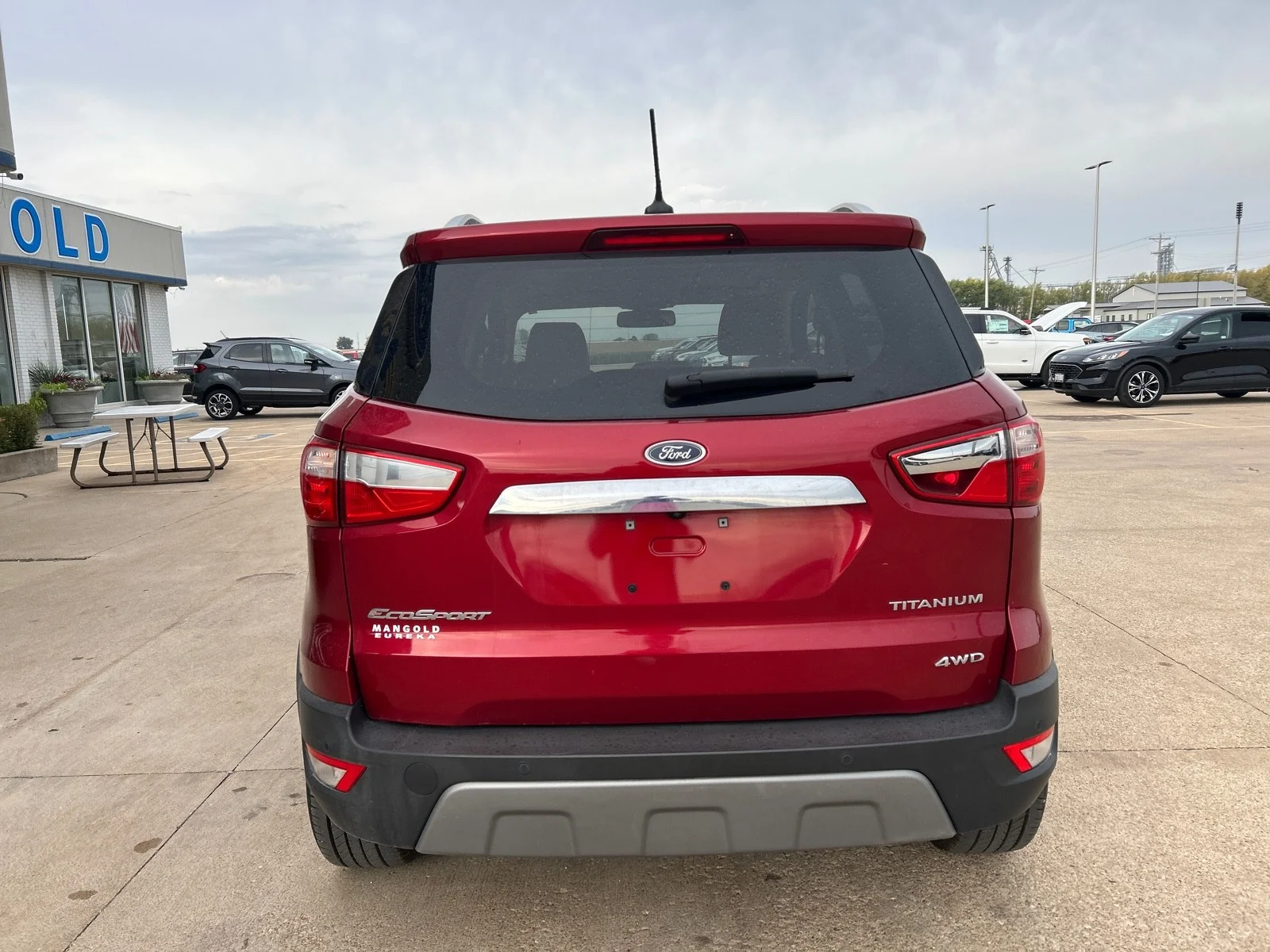 Used 2018 Ruby Red Metallic Tinted Clearcoat Ford Titanium image 8