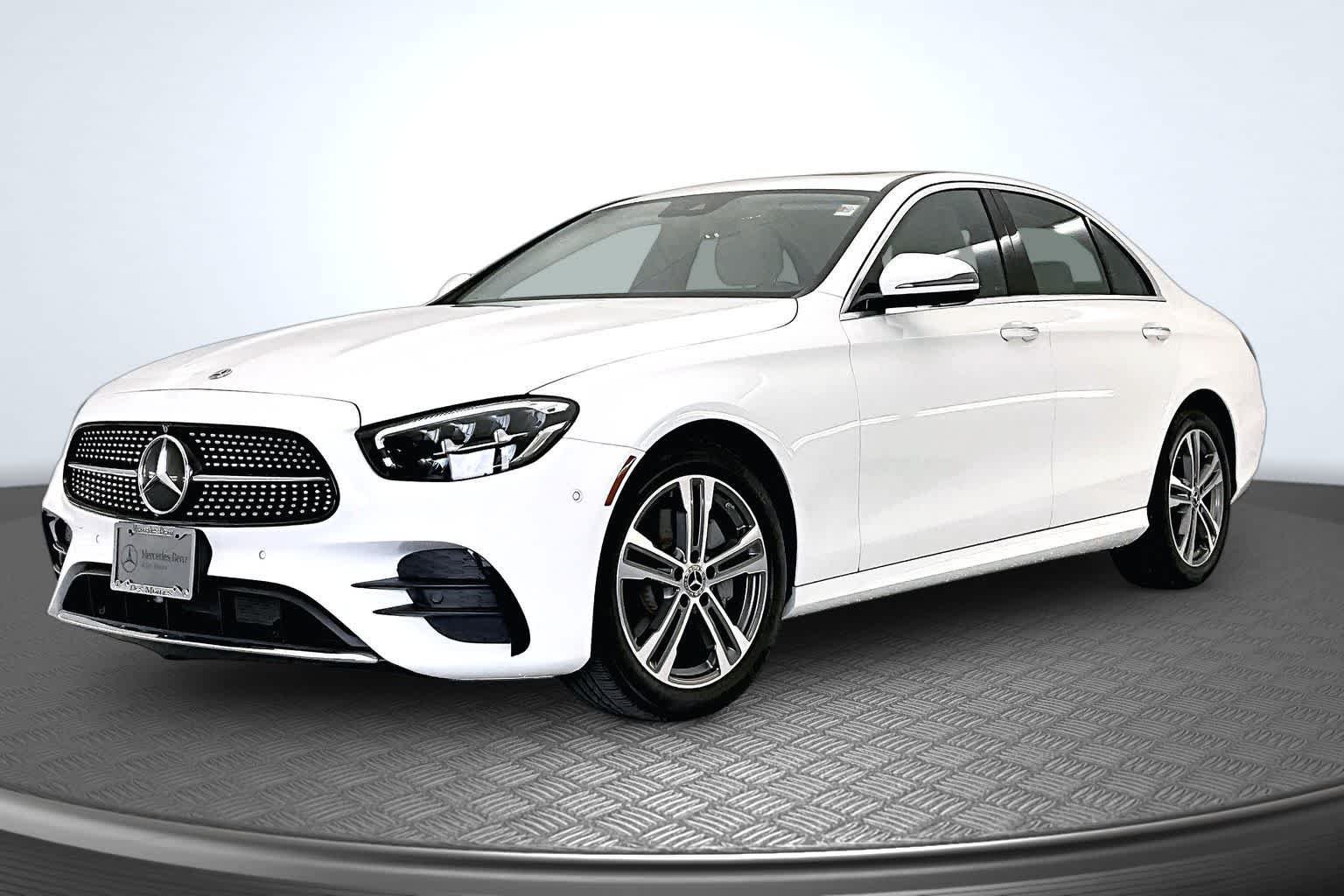 Certified Used 2023 Polar White Mercedes-Benz E 350 image 1