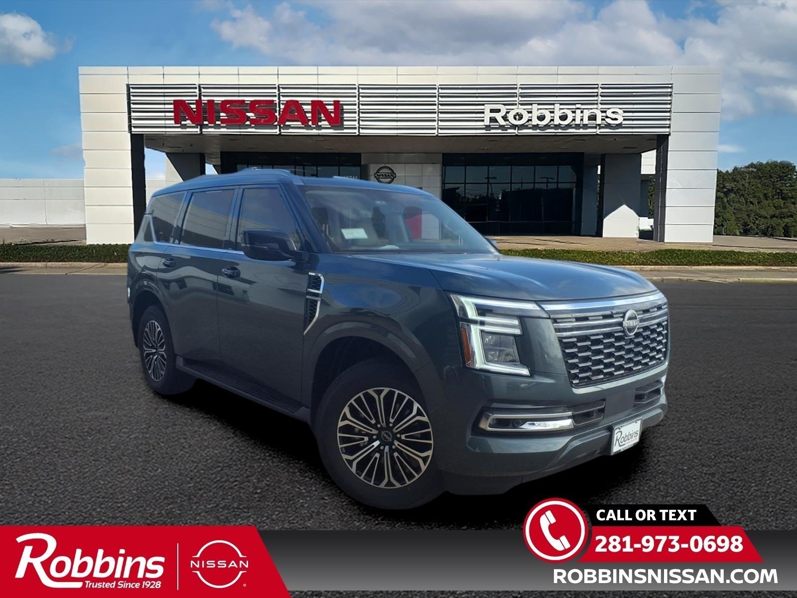 2026 Nissan Armada Platinum Gray at Robbins Nissan