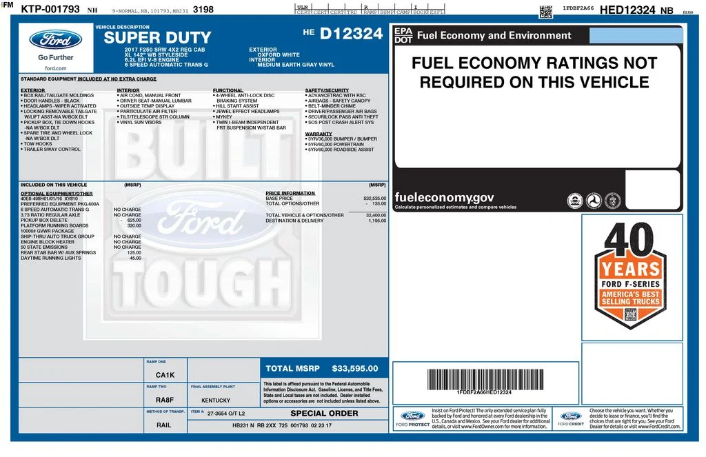 Used 2017 White Ford XL image 17