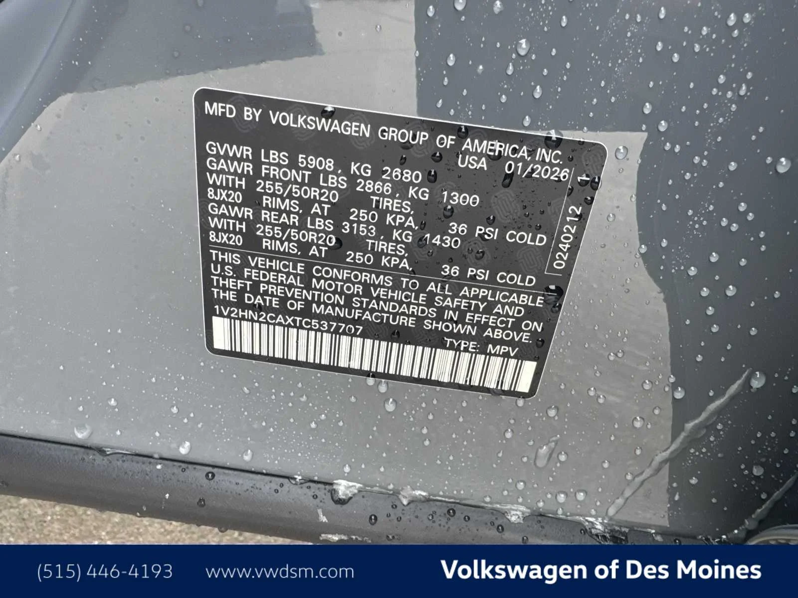 2026 Volkswagen Atlas SE w/Tech - Photo 22
