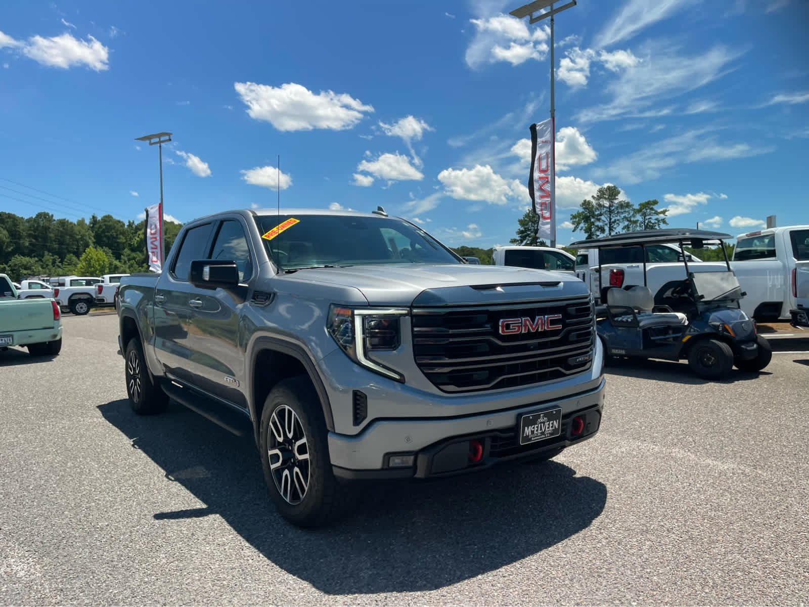 Used 2023 Sterling Metallic GMC AT4 image 3