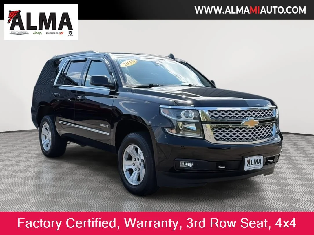 Certified Used 2018 Black Chevrolet LT image 1