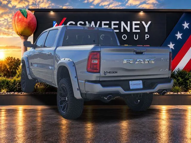 New 2025 Billet Silver Metallic Clear-Coat Exterior Paint RAM Big Horn/Lone Star image 3