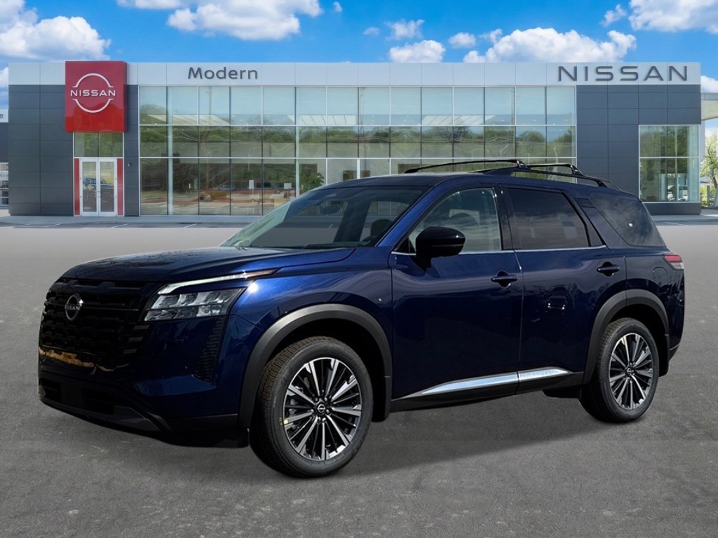 New 2026 Deep Ocean Blue Pearl Nissan Platinum image 1