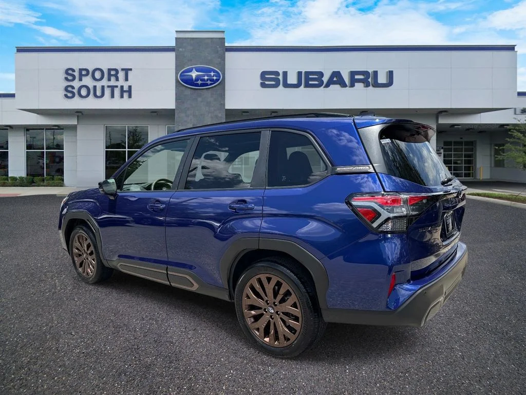 Certified Used 2025 Blue Subaru Sport image 5