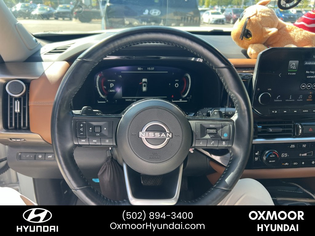 Used 2023 Pearl White Tricoat Nissan Platinum image 7