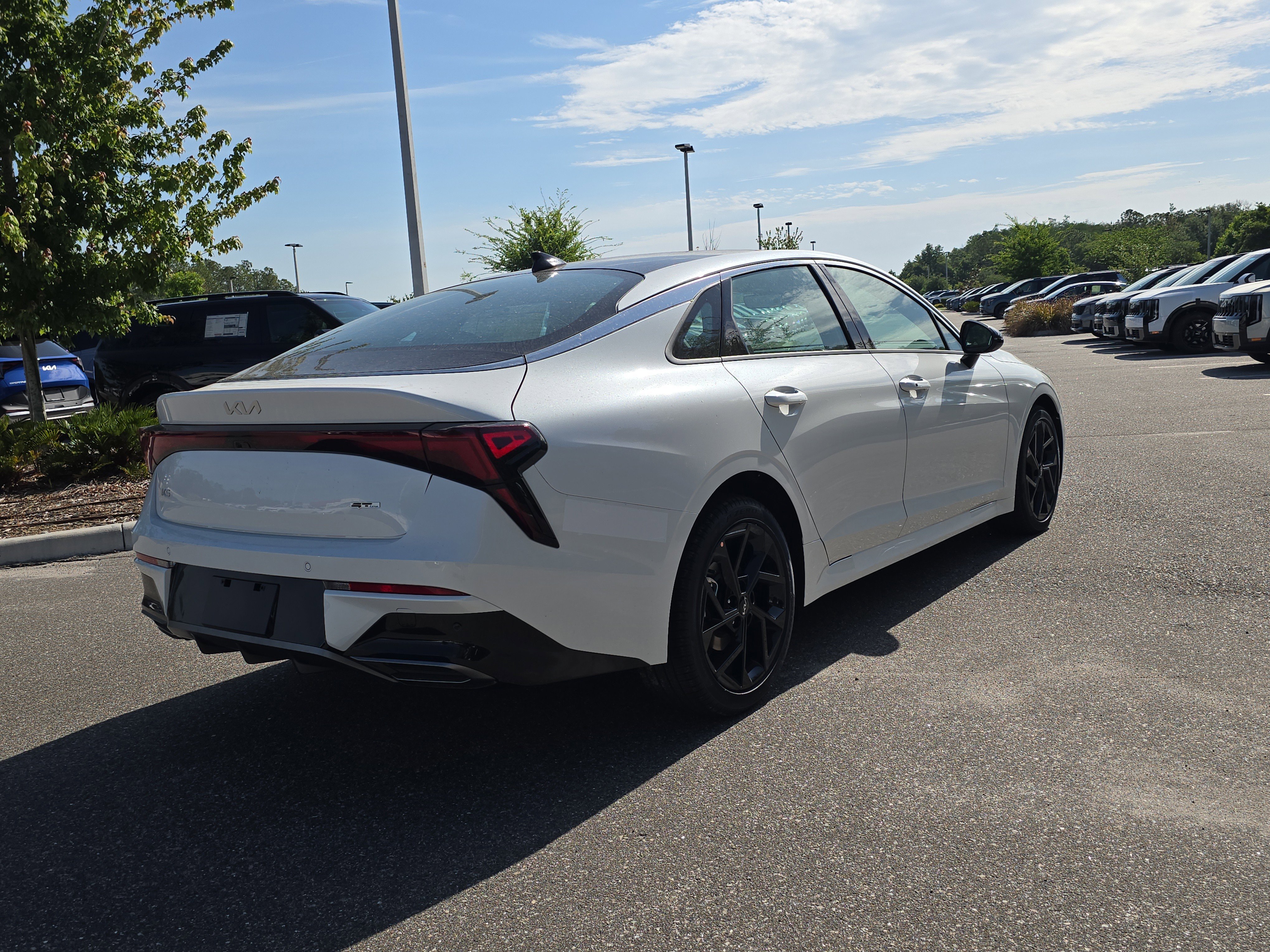 New 2026 Snow White Pearl Kia GT-Line FWD image 8