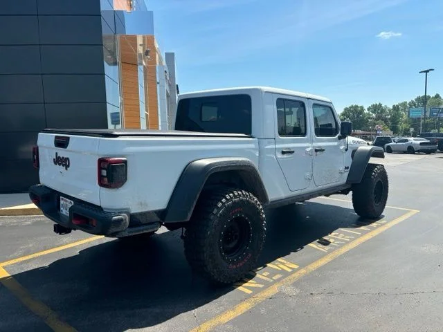 Used 2020 Bright White Clearcoat Jeep Rubicon image 5