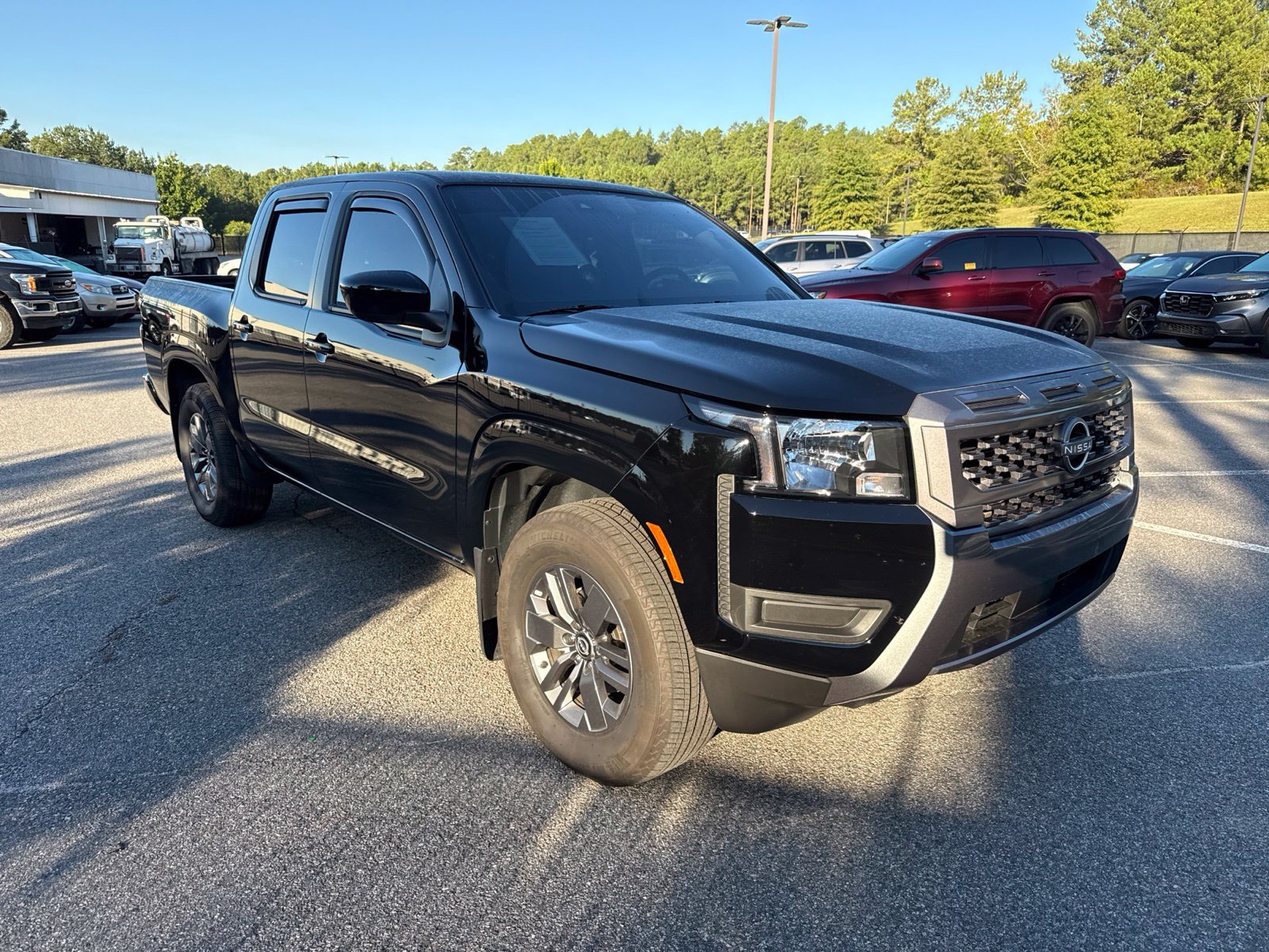 Used 2025 Black Nissan SV image 2