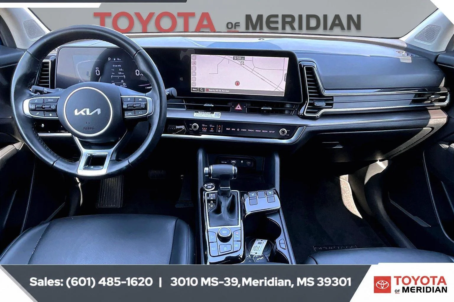 Used 2023 Sapphire Blue Kia EX image 13