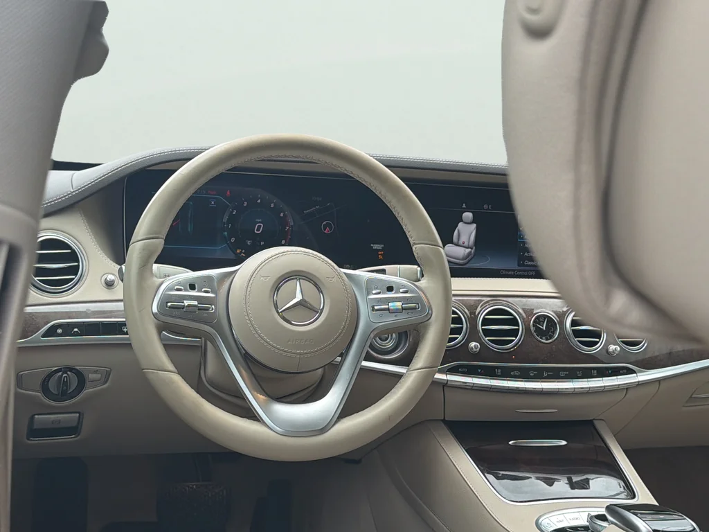 Used 2019 designo Diamond White Mercedes-Benz S 450V image 52