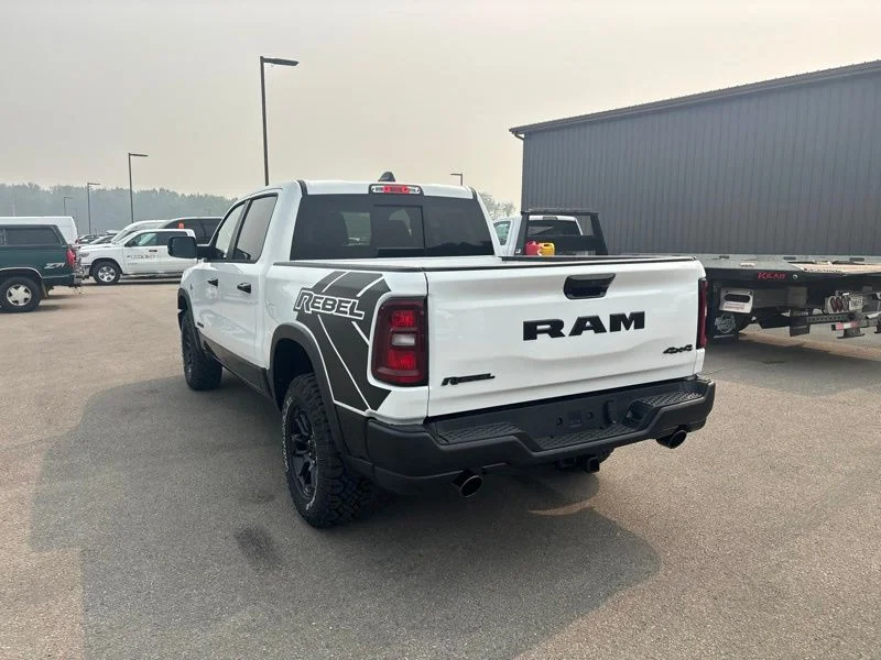 New 2026 Bright White Clear-Coat Exterior Paint RAM Rebel image 5
