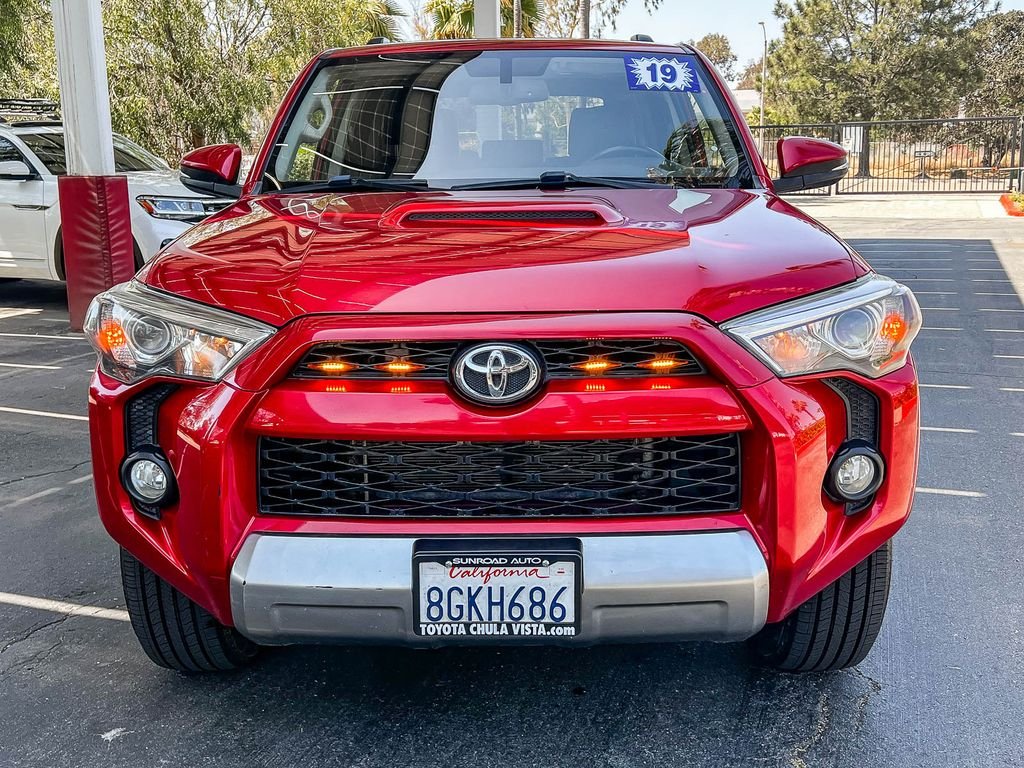Used 2019 Red Toyota TRD Off-Road Premium image 2