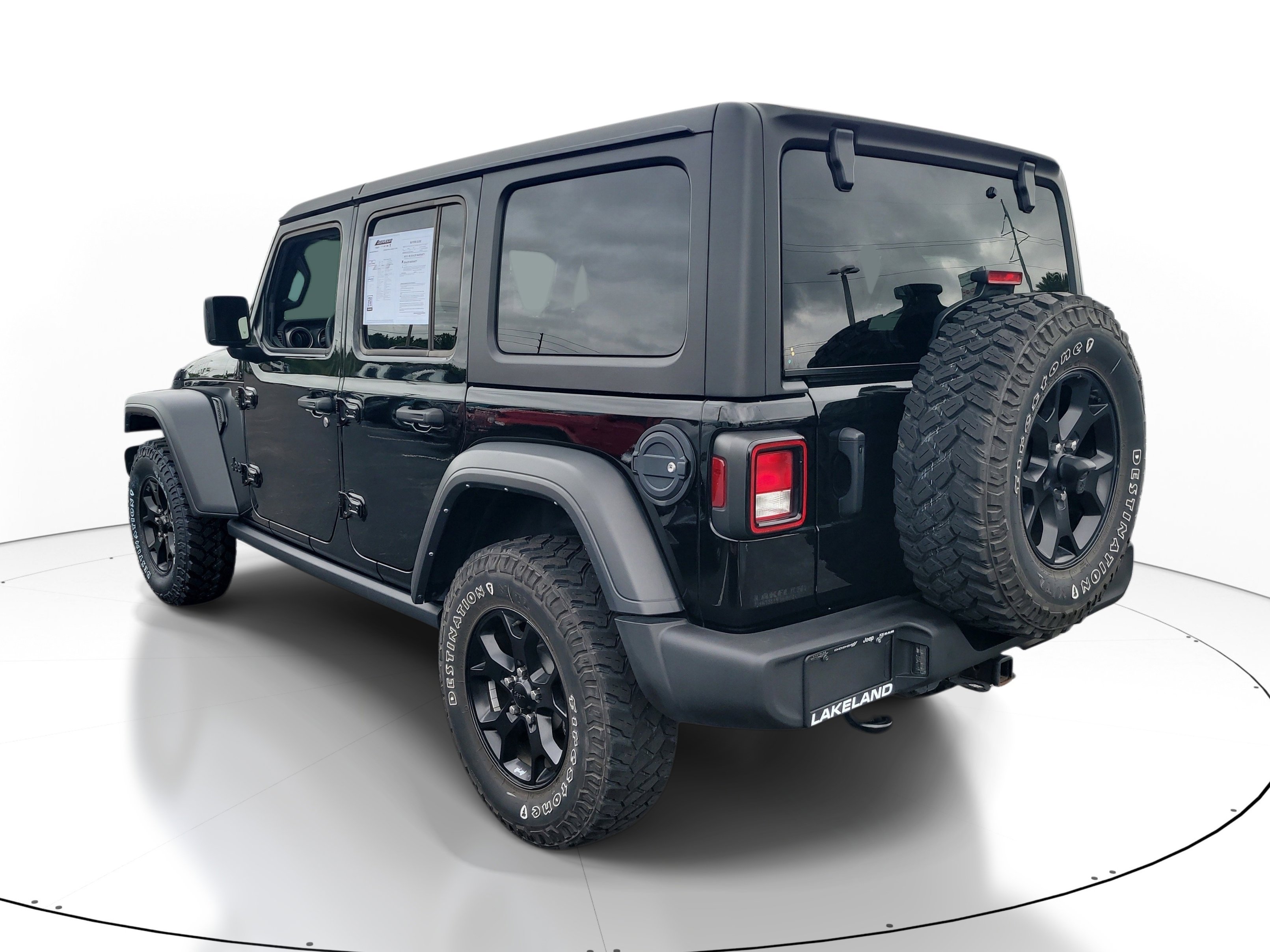 Used 2023 Black Clearcoat Jeep Willys image 6