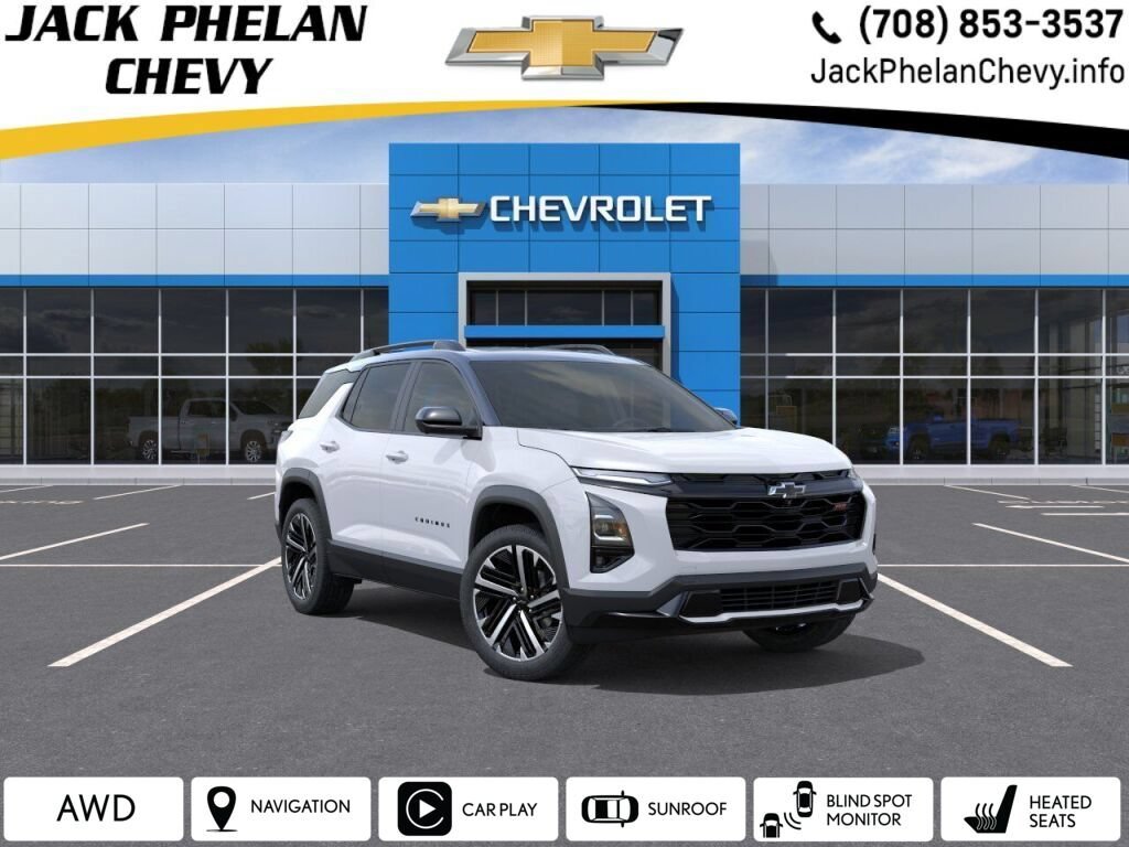 New 2027 Polar White Tricoat Chevrolet RS image 1