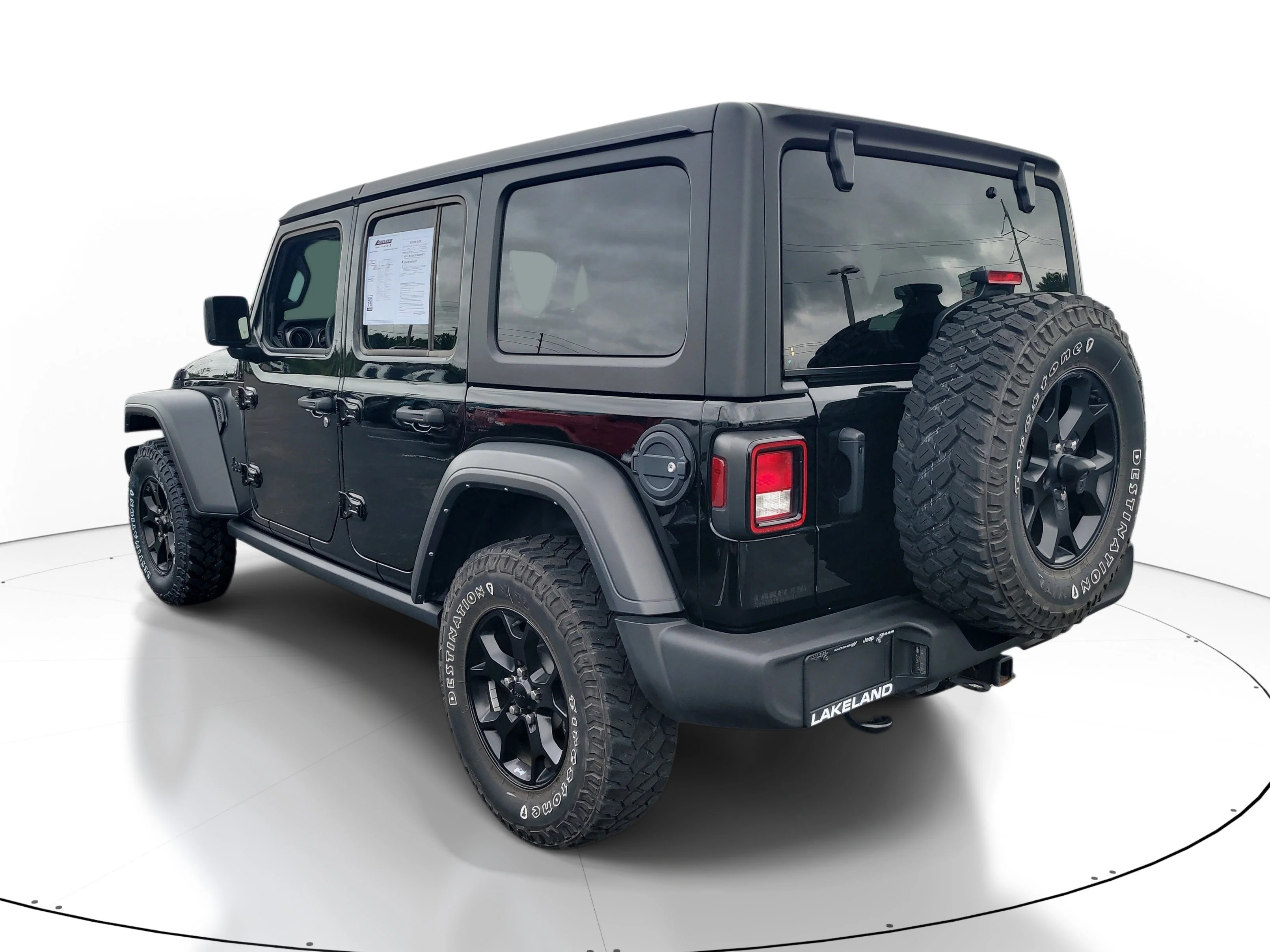 Used 2023 Black Clearcoat Jeep Willys image 6