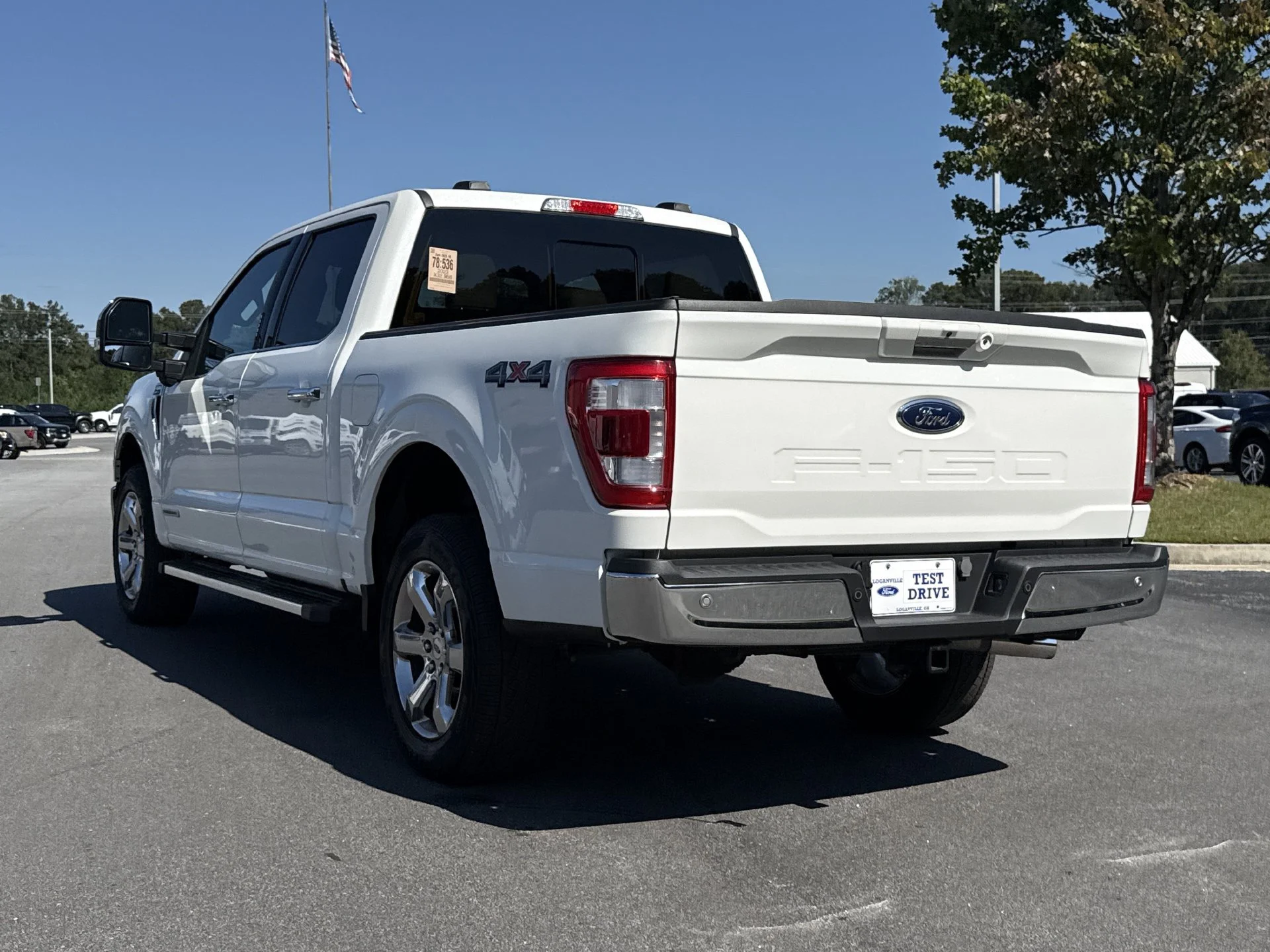 Used 2023 White Metallic Ford Lariat image 15