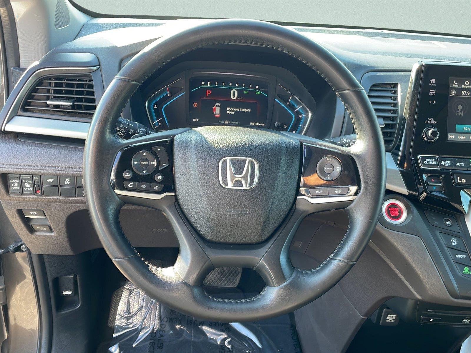 Used 2020 Pacific Pewter Metallic Honda EX-L w/Navi w/RES image 22