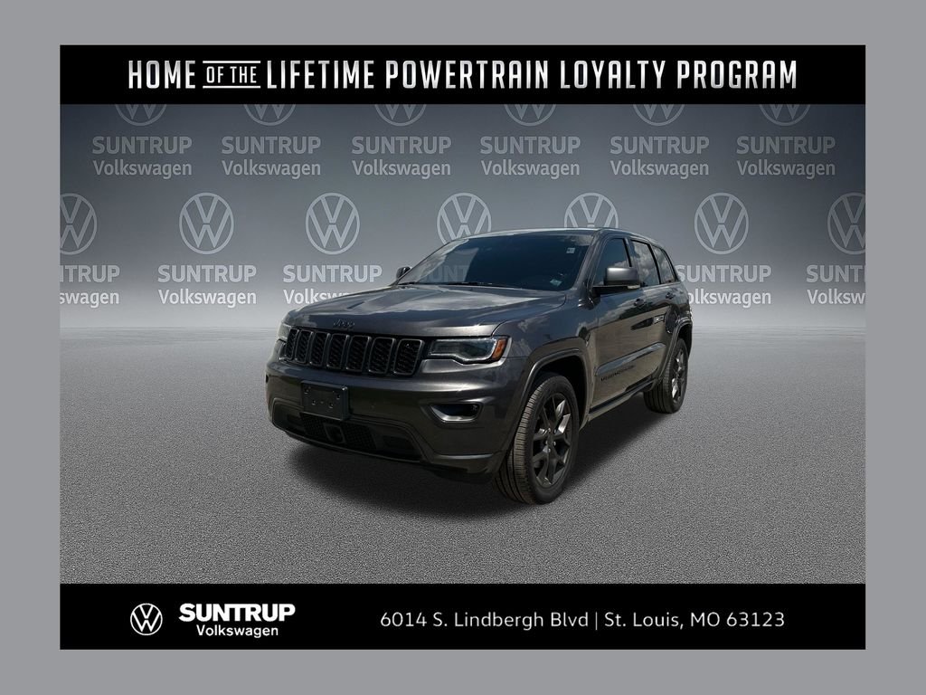 Used 2021 Gray Jeep Limited image 1