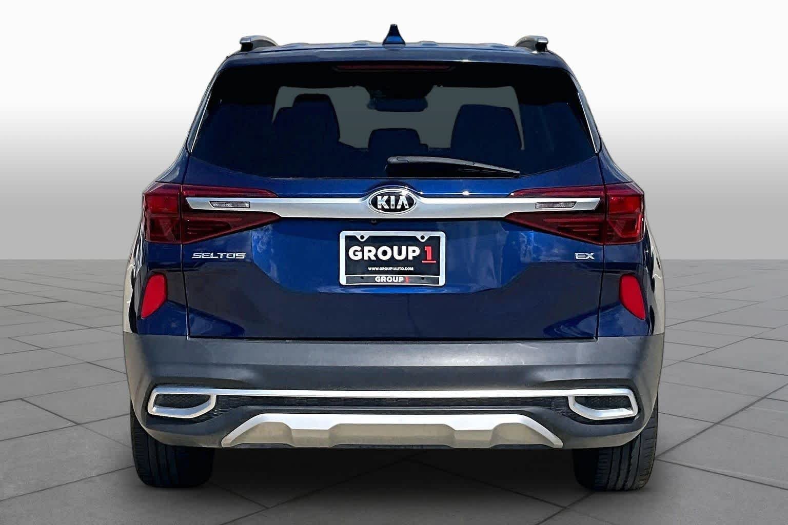 Used 2021 Dark Ocean Blue Kia EX image 5
