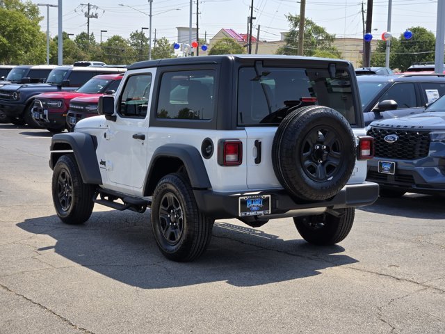Used 2025 Bright White Clearcoat Jeep  image 5