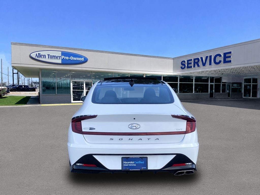 Used 2023 Serenity White Hyundai SEL Plus image 7