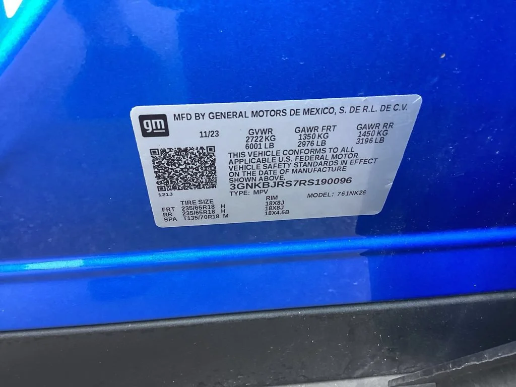 Used 2024 Riptide Blue Metallic Chevrolet 3LT image 20